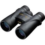 Nikon 10×42 Monarch 5 Fully Coated Optics with Fogproof/Waterproof & 10x Magnification Binoculars Bundle + Microfiber Cloth + Lens Pen & Blower (Model #7577)