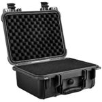 Eylar Protective Hard Camera Case Water & Shock Proof w/Foam TSA Approved 13.37 Inch 11.62 Inch 6 Inch Black