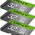 PNY 32GB Elite Class 10 U1 MicroSDHC Flash Memory Card 3-Pack, 32GB 3-Pack