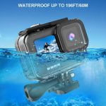Kupton Accessories Kit Bundle Compatible with GoPro HERO9 Black, Waterproof Housing Case + Dive Filters + Lens Cover + Head Chest Strap + Bike Mount + Floating Grip Accessory Compatible with Hero 9