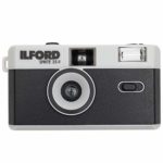 Ilford Sprite 35-II Reusable/Reloadable 35mm Analog Film Camera (Black and Silver)