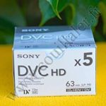 Sony DVM63 HD DVC Mini Tape – 5 Pack