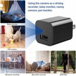 1080P Hidden Camera Charger with 32GB SD Card, Full HD Spy Camera, Mini Nanny Cam with Motion Activation, No WiFi Surveillance Cameras for Indoor Outdoor Covert Security Camera