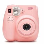 Fujifilm Instax Mini 7s Light Pink Instant Film Camera with Film Twin Pack White (Renewed)