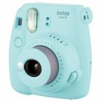 Fujifilm Instax Mini 9 Instant Camera – Ice Blue, 2.7×4.7×4.6 (Instax Mini 9 – Ice Blue)