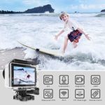 ?2021 Upgrade? Yolansin 4K Action Camera Underwater Camera 20MP 40M Waterproof EIS Sports Camera with 170° Wide Angle Ultra HD DV Camcorder with 2.4G Remote Control 2 Batteries Mounting Accessories