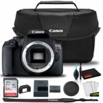 Canon EOS Rebel T7 DSLR Camera + Canon EOS Bag + Sandisk Ultra 64GB Card + Cleaning Set and More (Kit Box) No Lens