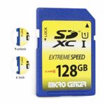 Micro Center 128GB SD Card SDXC Class10 Flash Memory Card