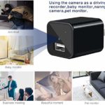 Smart Camera Charger with Motion Detection, 1080P Full HD Spy Security Camera for Home Surveillance