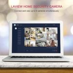 LaView Security Cameras 4pc,Home Security Camera Indoor 1080P,WiFi Cameras for Pet, Motion Detection, Two-Way Audio, Night Vision, Works with Alexa & Google Assistant, iOS & Android & Web Access