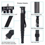 SIRUI AM-326 6 Section Monopod Carbon Fiber Portable Compact Monopod