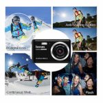 ISHARE Digital Camera for Photography with 2.8’’LCD, 20MP HD Photography Camera Rechargeable Point and Shoot Camera for Kids/Teenager/Seniors/Learner/Beginners(Black)