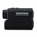 Gogogo Sport Vpro Laser Golf/Hunting Rangefinder, 6X Magnification Clear View 650/900 Yards Laser Range Finder, Accurate, Slope Function, Pin-Seeker & Flag-Lock & Vibration, Easy-to-Use Range Finder