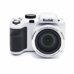 Kodak PIXPRO Astro Zoom AZ421 16MP Digital Camera (White) with Kodak 32GB SD Card, Focus DSLR Camera Accessory Kit, Vidpro Battery Charger and Replacement Lithium Ion Battery Bundle (5 Items)