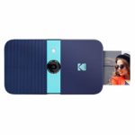 Kodak Smile Instant Print Digital Camera (Blue) Photo Frames Bundle with Soft Case