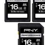 PNY 16GB Performance Class 4 SDHC Flash Memory Card 5-Pack, Model: P-SDHC16G4HX5-MP