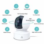 Kasa Indoor Pan/Tilt Smart Home Camera, 1080p HD Security Camera wireless 2.4GHz with Night Vision, Motion Detection for Baby Monitor, Cloud & SD Card Storage, Works with Alexa & Google Home (EC70)
