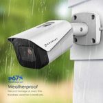 Amcrest UltraHD 4K (8MP) Outdoor Bullet POE IP Camera, 3840×2160, 98ft NightVision, 2.8mm Lens, IP67 Weatherproof, MicroSD Recording, White (IP8M-2496EW-V2)