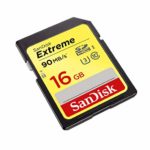 SanDisk 16GB Extreme SDHC UHS-I Memory Card – 90MB/s, C10, U3, V30, 4K UHD, SD Card – SDSDXNE-016G-GNCIN