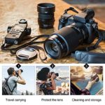 OSALADI Single Lens Reflex Pouch Camera Lens Storage Bag Lens Cover for Outdoor Use