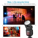Godox V1-S Round Head Camera Flash Speedlite Flash for Sony DSLR Camera