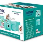 FUJIFILM Instax Mini 7s Instant Camera Bundle – Seafoam