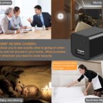 1080P Smart Hidden Camera Charger with 32GB Card, Full HD Spy Camera Mini Security Camera Nanny Cam with Motion Activation for Indoor Home