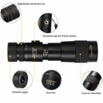 Aurosports 10-30×40 Zoom Monocular with Bak4 Prism Dual Focus High Power Compact Waterproof Telescope Fit Adults for Hiking Hunting Camping Bird Watching Best Gifts for Men