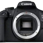 Canon EOS 2000D (Rebel T7) Digital SLR Camera Body Bundle + Neck Strap + Battery + Charger + Cap + Cleaning Cloth