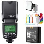 Godox V860II-S High-Speed Sync GN60 1/8000 2.4G TTL Li-ion Battery Camera Flash Speedlite Light Compatible for Sony Camera & USB LED