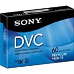 Premium-Grade miniDV Videocassette – 60 min, Single