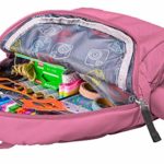 Fujifilm Instax Mini 11 9 8 90 70 Camera Accessories – Travel Kit -Backpack Shoulder Bag,Fuji Instant Film (60 Sheets), Lens Cloth, Strap, Washi Tape, Stickers,Frames,Album-Flamingo Pink