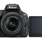 Nikon digital single-lens reflex camera D5500 18-55 VRII lens kit black 24.16 million pixel 3.2-inch LCD touch panel D5500LK18-55BK – International Version (No Warranty)