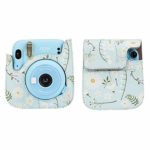 Blummy Mini 11 Camera Accessories Bundles Compatible with FujiFilm Instax Mini 11 with Camera Case/Book Album/Selfie Len/Wall Hanging Frames/Stickers/Pen?13in 1? (Daisy)