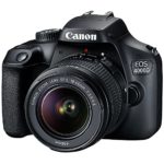 Canon EOS 4000D / Rebel T100 DSLR Camera with EF-S 18-55mm + 500mm Preset Manual Focus Lens + SanDisk 64GB Card + Tripod + Case + MegaAccessory Bundle (23pc Bundles)