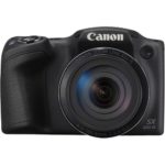 Canon PowerShot SX420 Digital Camera w/42x Optical Zoom – Wi-Fi & NFC Enabled (Black) – Digital Camera Bundle Kit with Spider Tripod (Blue) and 64 GB Memory Card