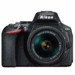 Nikon D5600 DSLR Camera with 18-55mm VR Lens + 32GB Card, Tripod, Case, and More (18pc Bundle)