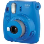 Fujifilm Instax Mini 9 Instant Camera (Cobalt Blue) with Film Twin Pack Bundle (2 Items)