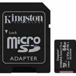 Kingston 64GB microSDHC Canvas Select Plus 100MB/s Read A1 Class 10 UHS-I 2-Pack Memory Card + Adapter (SDCS2/64GB-2P1A)