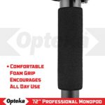 Opteka 72-Inch Photo Video Monopod with Quick Release for Digital SLR Cameras and Camcorders