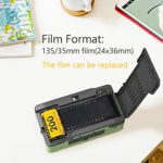 B25 35mm Film Camera with Flash, Reusable Vintage Film Cameras for Kids and Adults (Green)