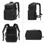 MOSISO Camera Backpack,DSLR/SLR/Mirrorless Photography Waterproof 17.3 inch Camera Bag Case with Front Hardshell&Laptop Compartment&Tripod Holder&Rain Cover Compatible with Canon/Nikon/Sony,Space Gray