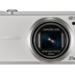 Samsung WB350F 16.3MP CMOS Smart WiFi & NFC Digital Camera with 21x Optical Zoom and 3.0″ Touch Screen LCD and 1080p HD Video (White)