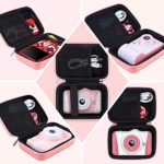 Leayjeen Kids Digital Camera Case Compatible with WOWGO/Coolwill Kids Camera with Large Screen for Girls and Boys (Case Only) (Pink)