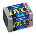 Panasonic AY-DVM60EJ3 MiniDV Tapes (60 Minute, 3 Pack)
