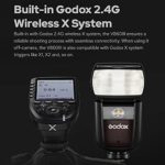 Godox V860III-S Camera Flash Light Wireless TTL Speedlite Modeling Light Transmitter/Receiver Manual/Auto Flash GN60 1/8000s HSS Built-in 2.4G Wireless X System Replacement for Sony Cameras