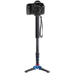 Nicama NC-T1 DSLR Camera Monopod Tripod with Removable Folding 3 Feet Base for Canon 5D3 6D Nikon D800 D600 D810 Sony A7S Sigma DV Gopro