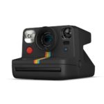 Polaroid Now+ Black (9061) – Bluetooth Connected I-Type Instant Film Camera with Bonus Lens Filter Set