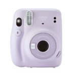 Fujifilm Instax Mini 11 Instant Camera with Case, 60 Fuji Films, Decoration Stickers, Frames, Photo Album and More Accessory kit (Lilac Purple)