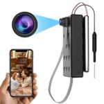 Hidden Camera, Mini Wireless DIY Spy Cameras 1080P FHD Portable Camera Covert Nanny Camera Video Recorder Home Security Live Streaming Via Android /iOS/App Motion Detection Alerts